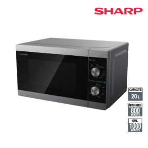 Micro-ondes grill 20 litres SHARP - réf. YC-MG01ES